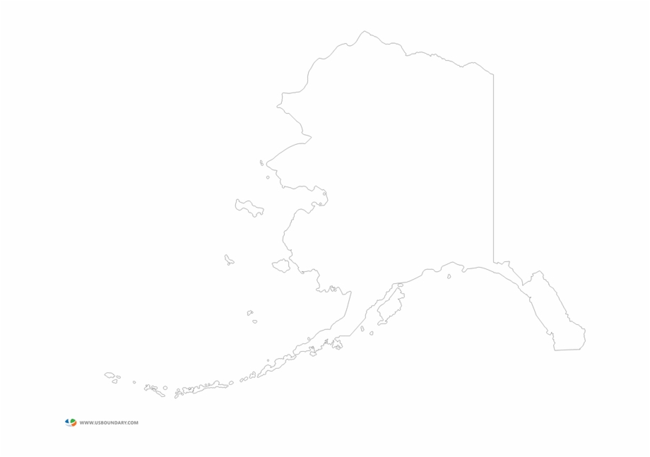 Alaska Outline Vector At Vectorified Collection Of Alaska Outline