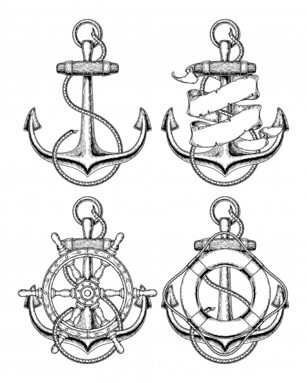 Anchor Illustration Vector At Vectorified Collection Of Anchor