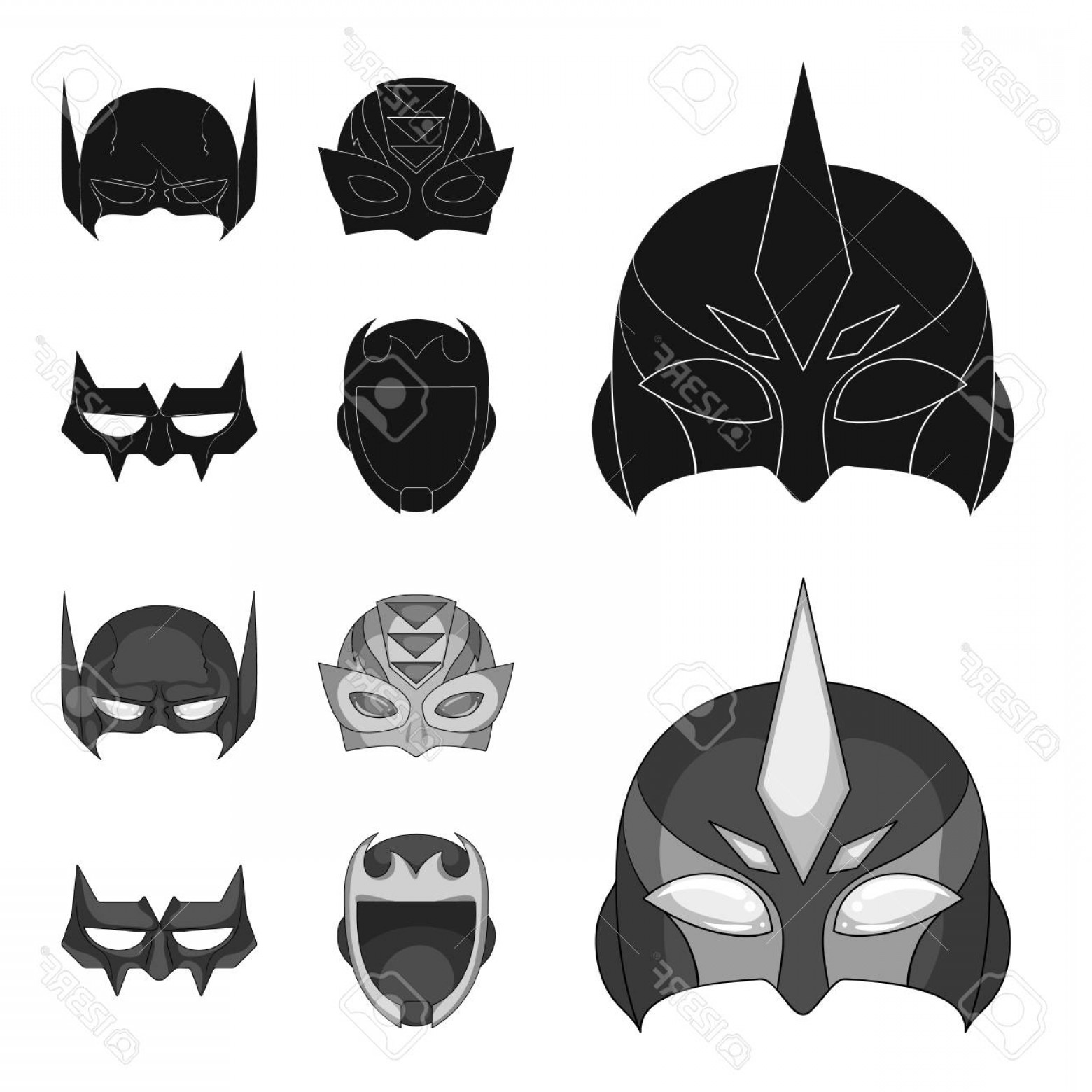 Batman Mask Vector At Vectorified Collection Of Batman Mask