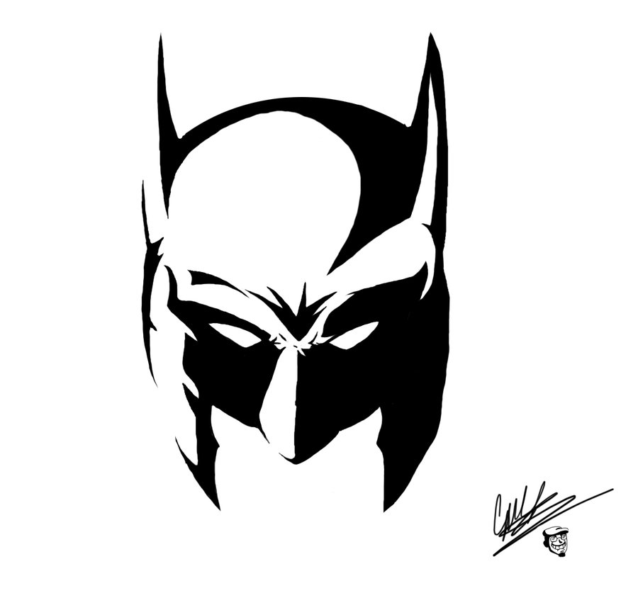 Batman Mask Vector At Vectorified Collection Of Batman Mask