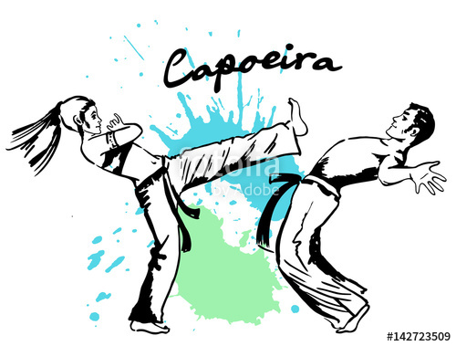 Capoeira Vector Free At Vectorified Collection Of Capoeira Vector