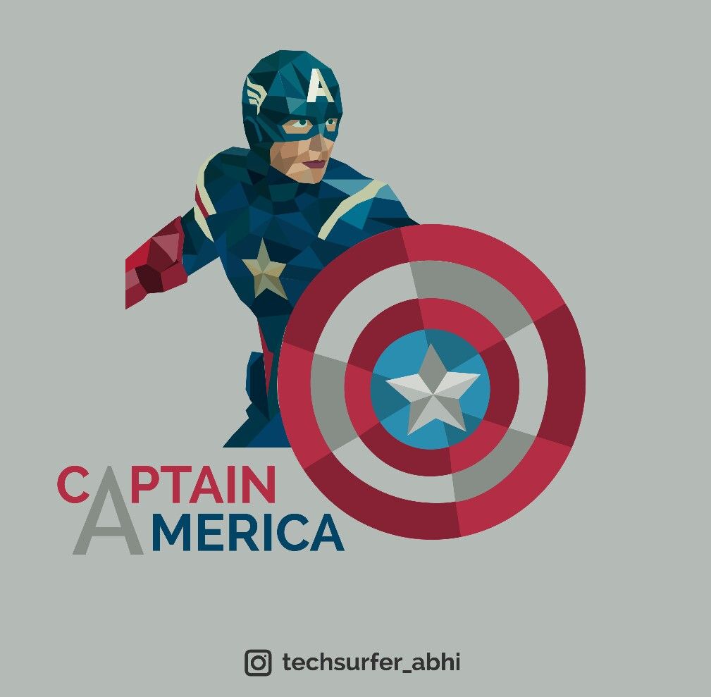 Captain America Vector At Vectorified Collection Of Captain