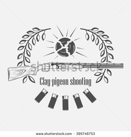 Clay Pigeon Vector At Vectorified Collection Of Clay Pigeon