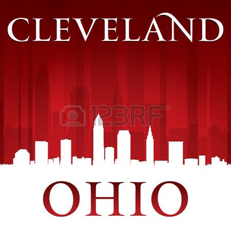 Cleveland Skyline Vector At Vectorified Collection Of Cleveland