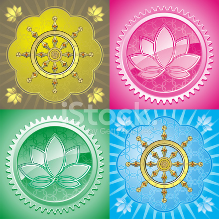 Dharma Wheel Vector At Vectorified Collection Of Dharma Wheel