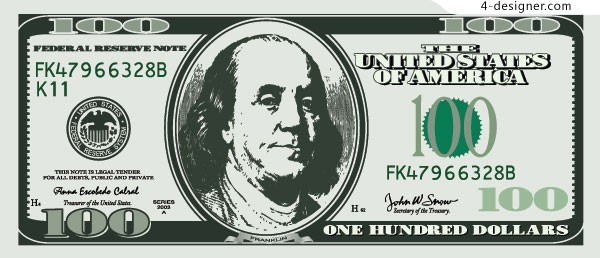 Dollar Bill Vector At Vectorified Collection Of Dollar Bill