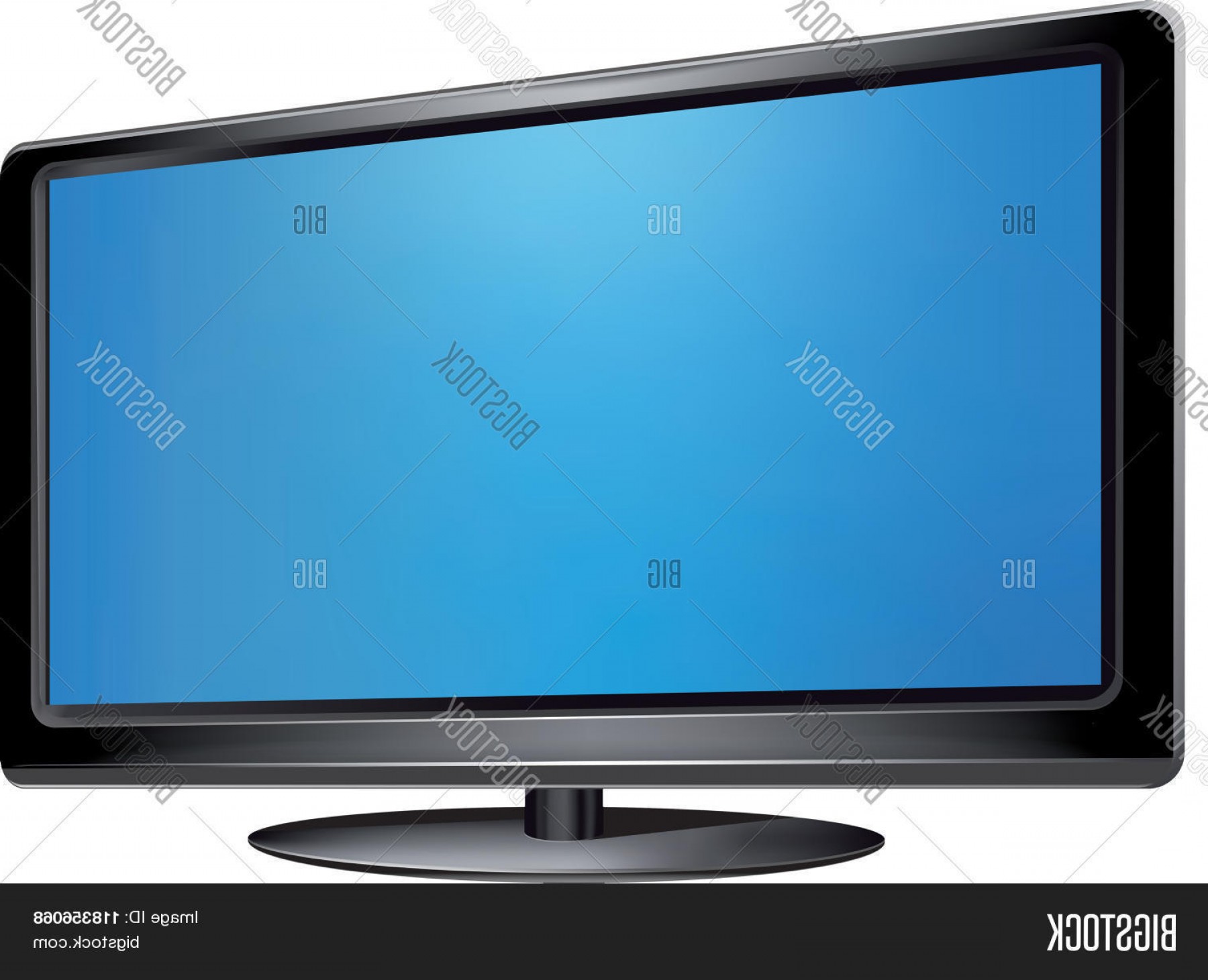 Flat Screen Tv Vector At Vectorified Collection Of Flat Screen Tv