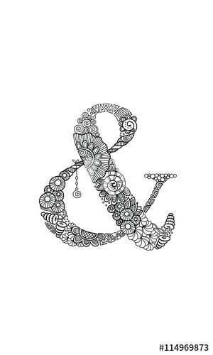 Free Ampersand Vector At Vectorified Collection Of Free Ampersand