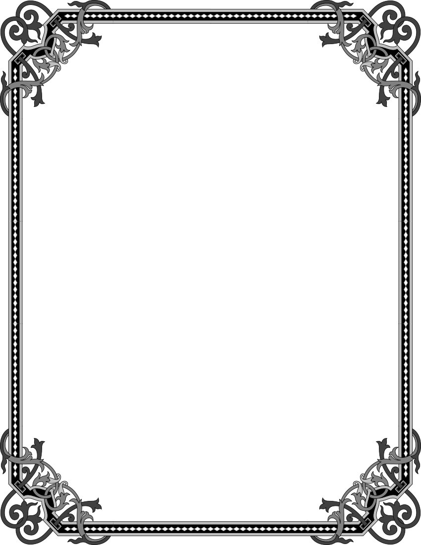 Free Gothic Border Vector At Vectorified Collection Of Free