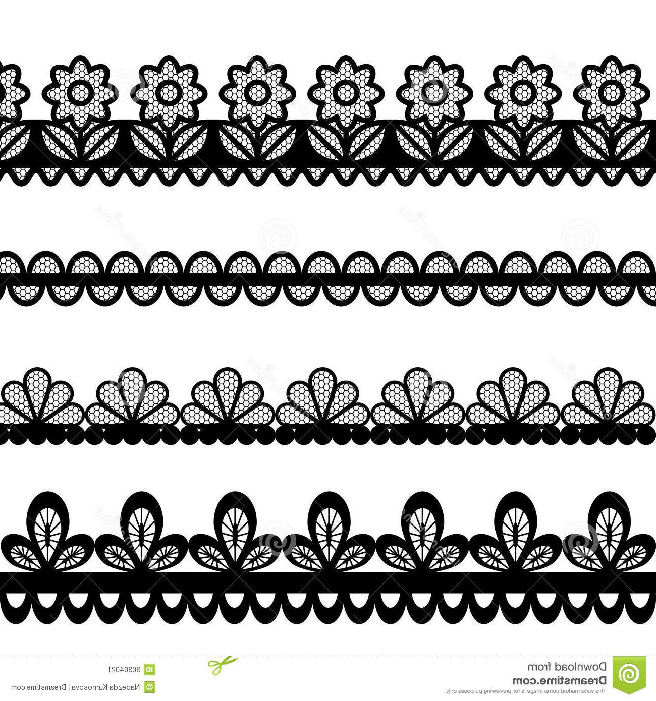 Free Vector Lace Border At Vectorified Collection Of Free Vector