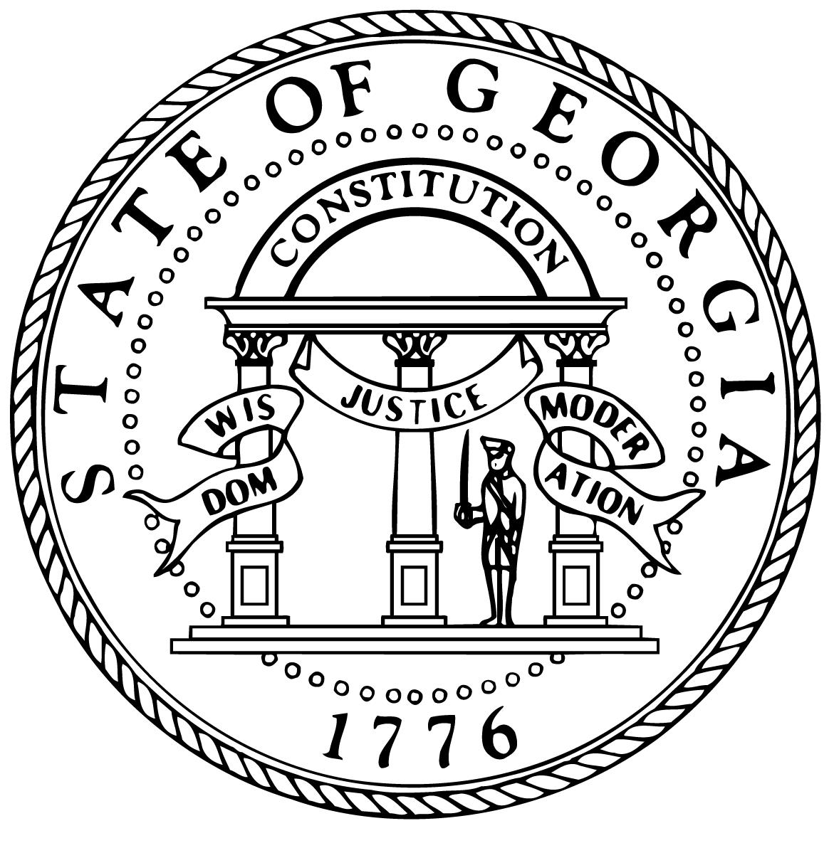 Georgia State Seal Vector At Vectorified Collection Of Georgia