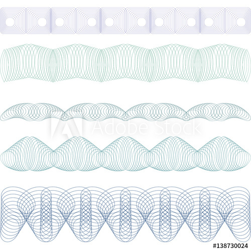 Guilloche Border Vector At Vectorified Collection Of Guilloche