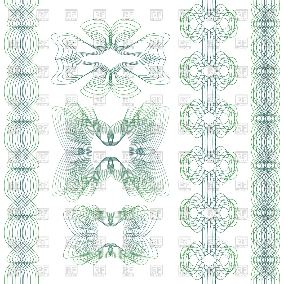 Guilloche Border Vector At Vectorified Collection Of Guilloche