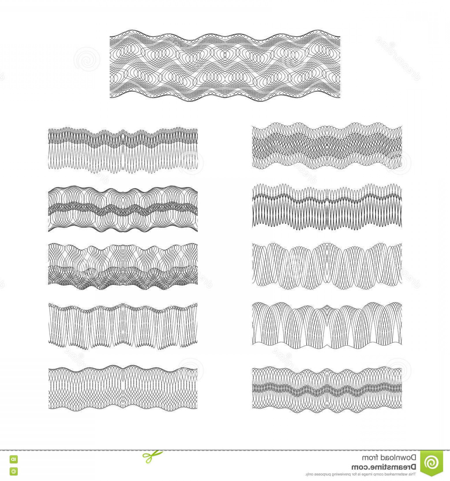 Guilloche Border Vector At Vectorified Collection Of Guilloche