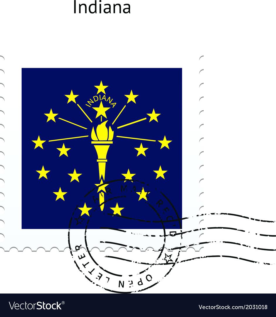 Indiana State Flag Vector At Vectorified Collection Of Indiana