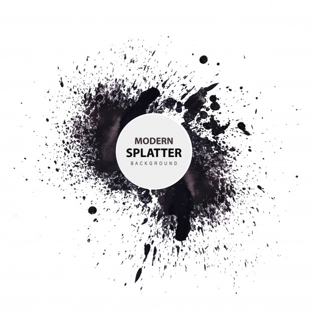 Ink Splatter Vector At Vectorified Collection Of Ink Splatter