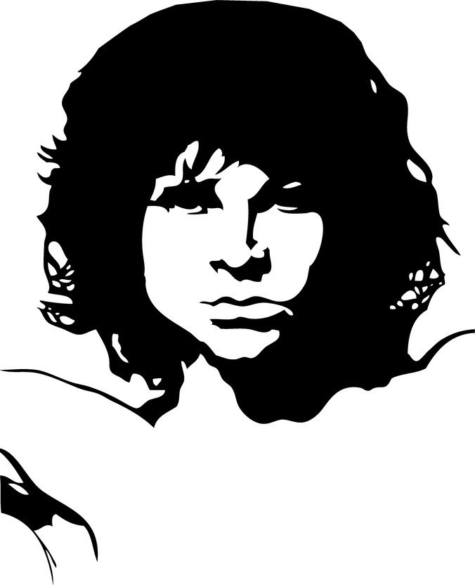 Jim Morrison Vector At Vectorified Collection Of Jim Morrison