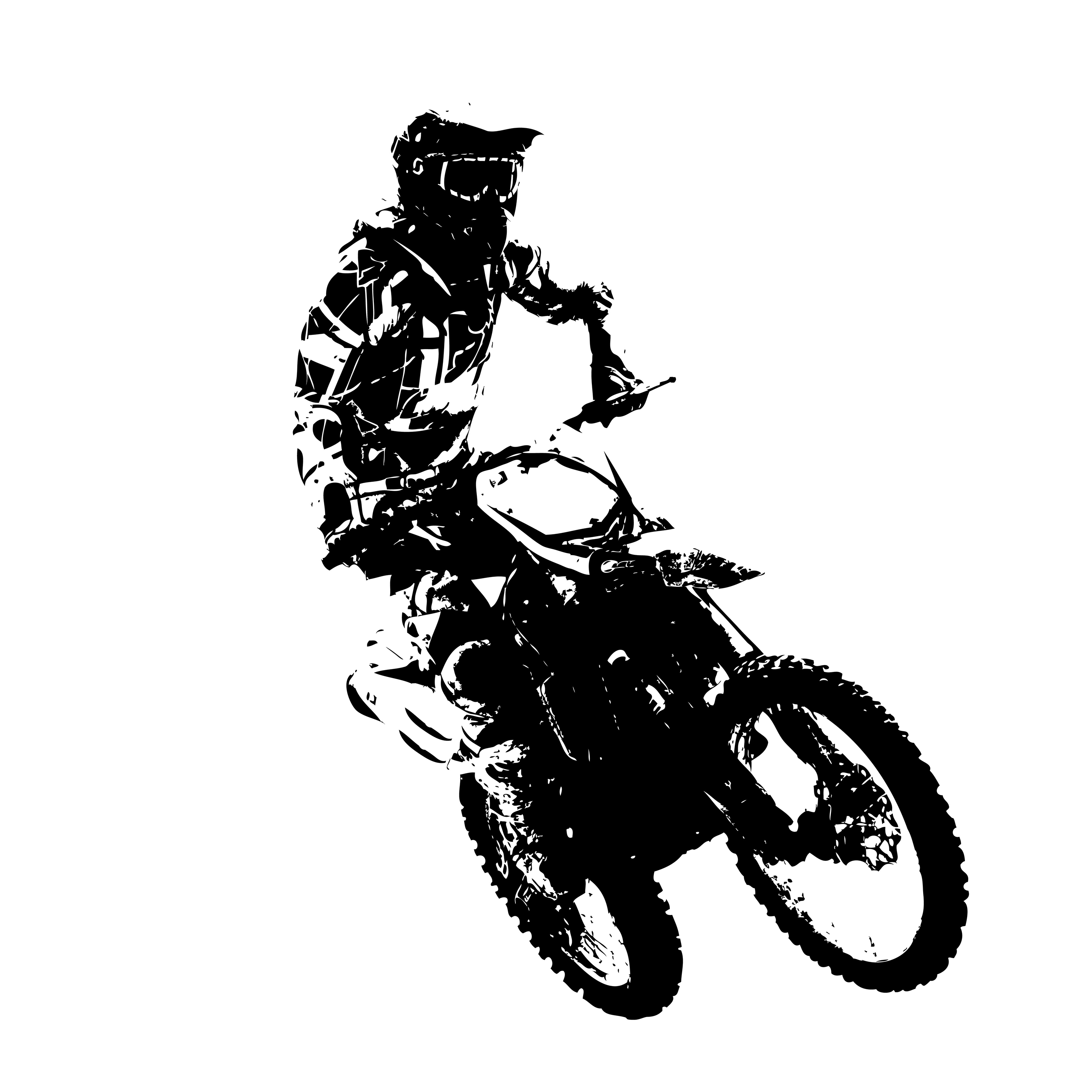 Motocross Vector At Vectorified Collection Of Motocross Vector