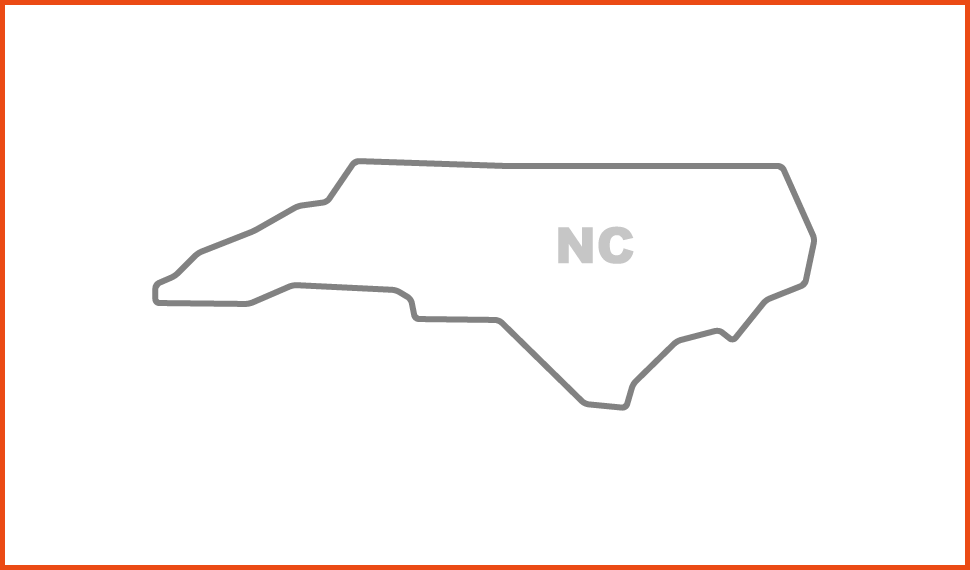 North Carolina Outline Vector At Vectorified Collection Of North