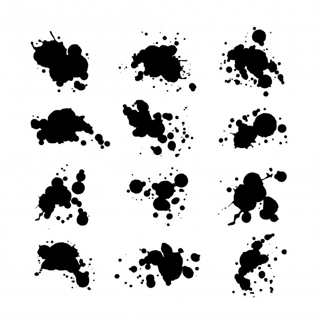 Paint Splatter Vector At Vectorified Collection Of Paint Splatter