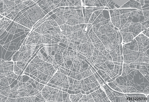 Paris Map Vector At Vectorified Collection Of Paris Map Vector