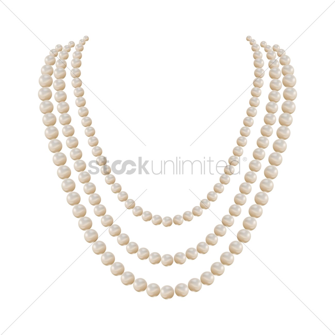 Pearl Necklace Vector At Vectorified Collection Of Pearl Necklace