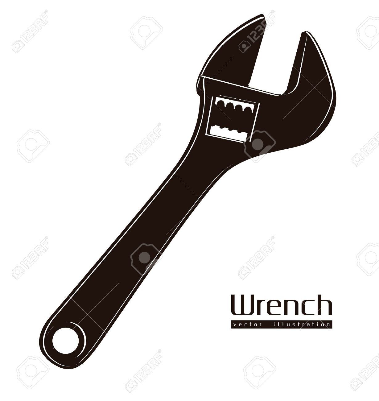 Pipe Wrench Vector At Vectorified Collection Of Pipe Wrench