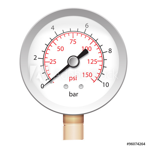 Pressure Gauge Vector At Vectorified Collection Of Pressure Gauge