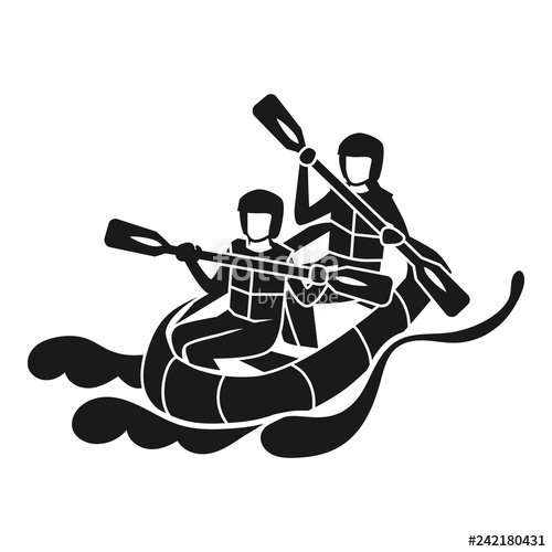 Rafting Vector At Vectorified Collection Of Rafting Vector Free