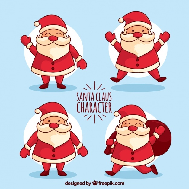 Santa Vector At Vectorified Collection Of Santa Vector Free For