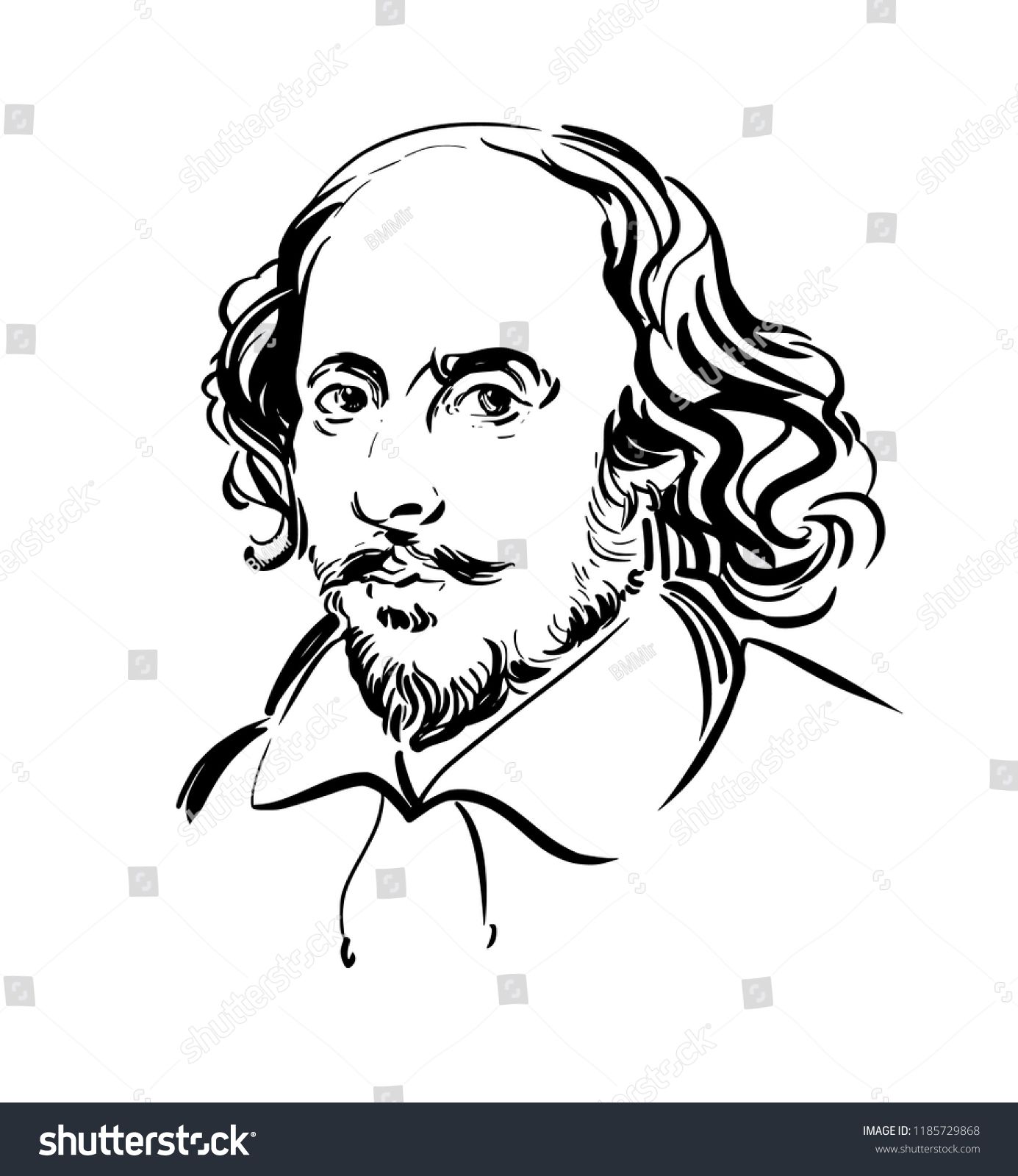 Shakespeare Vector At Vectorified Collection Of Shakespeare