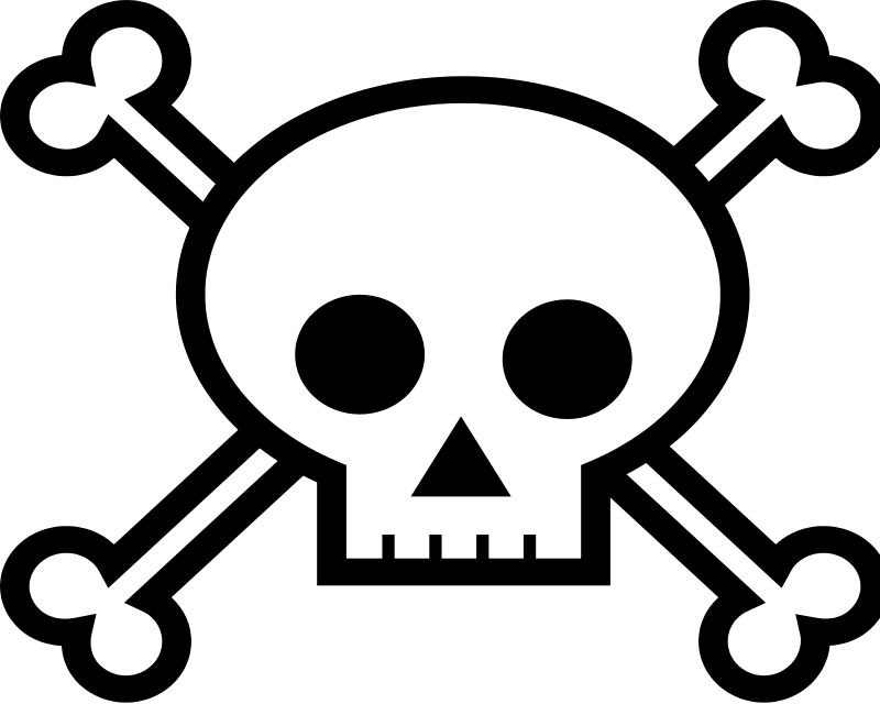 Skull And Bones Vector At Vectorified Collection Of Skull And