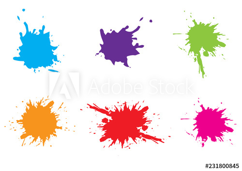 Splatter Paint Vector At Vectorified Collection Of Splatter Paint