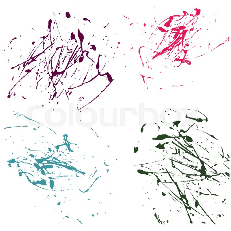 Splatter Paint Vector At Vectorified Collection Of Splatter Paint