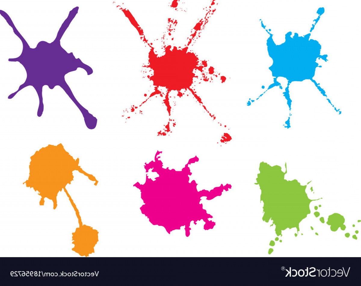 Splatter Paint Vector At Vectorified Collection Of Splatter Paint