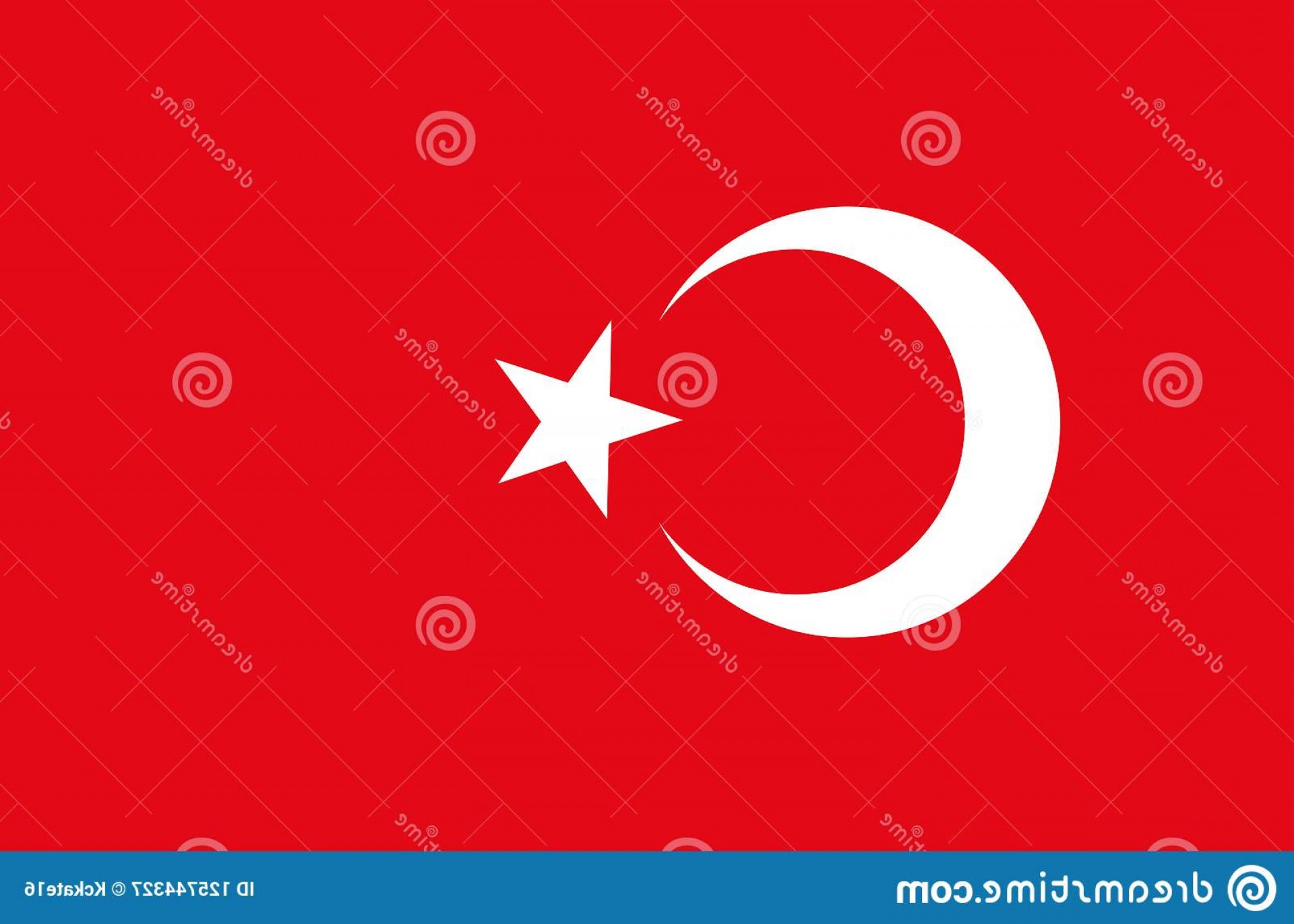 Turkey Flag Vector At Vectorified Collection Of Turkey Flag