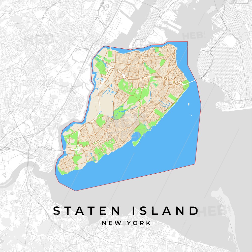 Vector Staten Island At Vectorified Collection Of Vector Staten