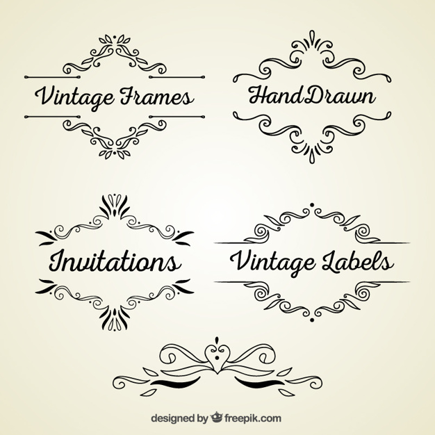 Vintage Picture Frame Vector At Vectorified Collection Of Vintage