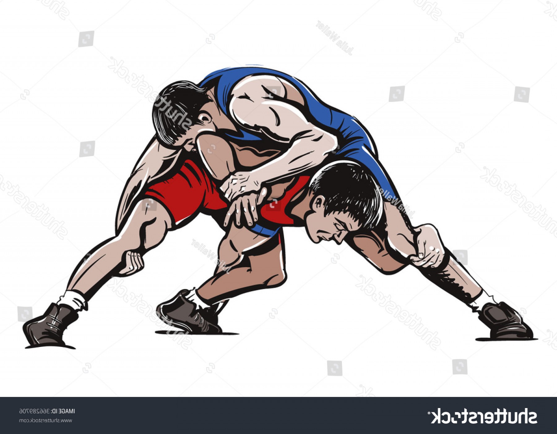 Wrestling Vector Art At Vectorified Collection Of Wrestling