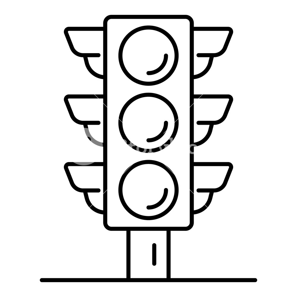 Traffic Light Drawing