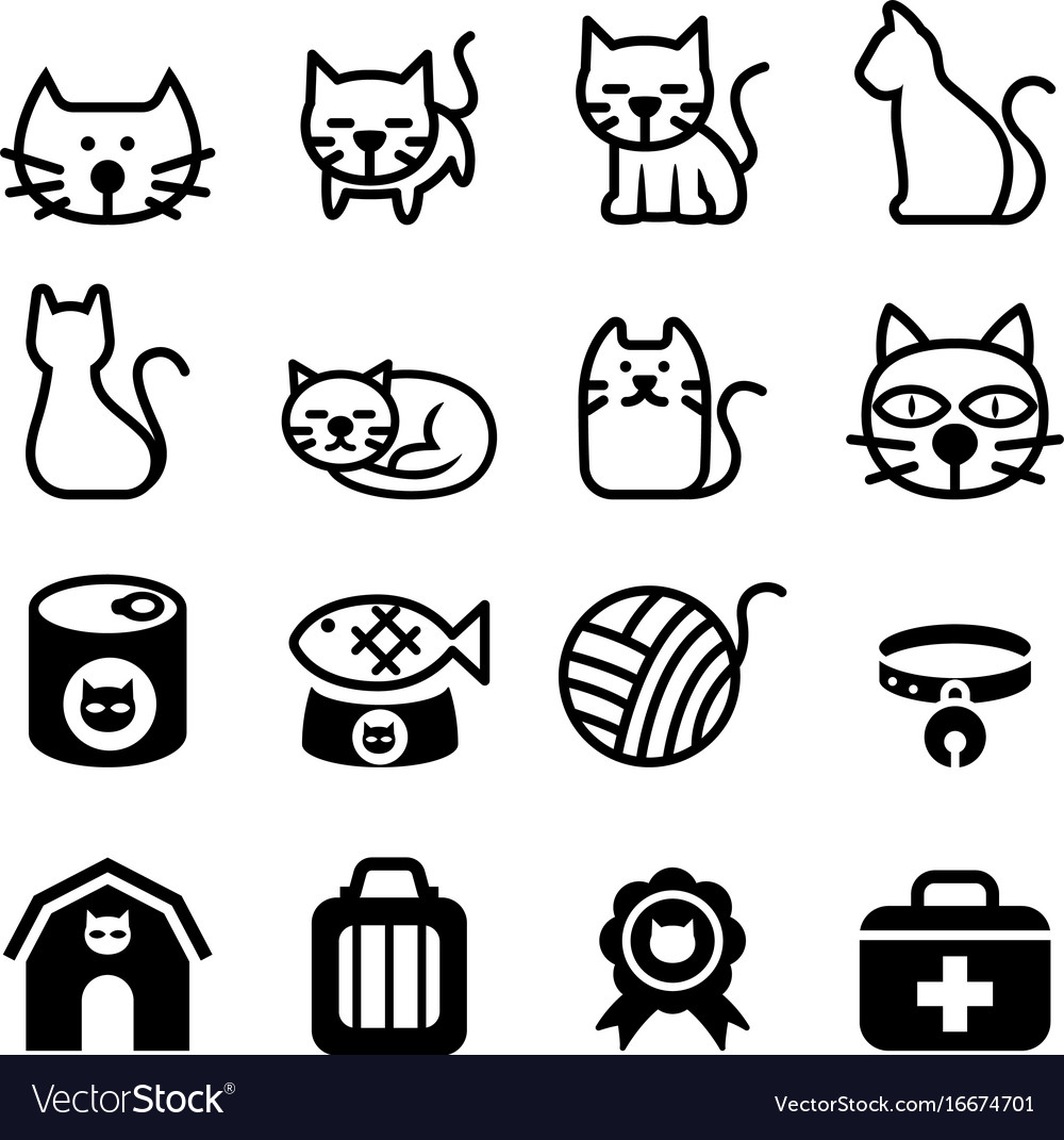 Cute Cat Icon At Vectorified Collection Of Cute Cat Icon Free For