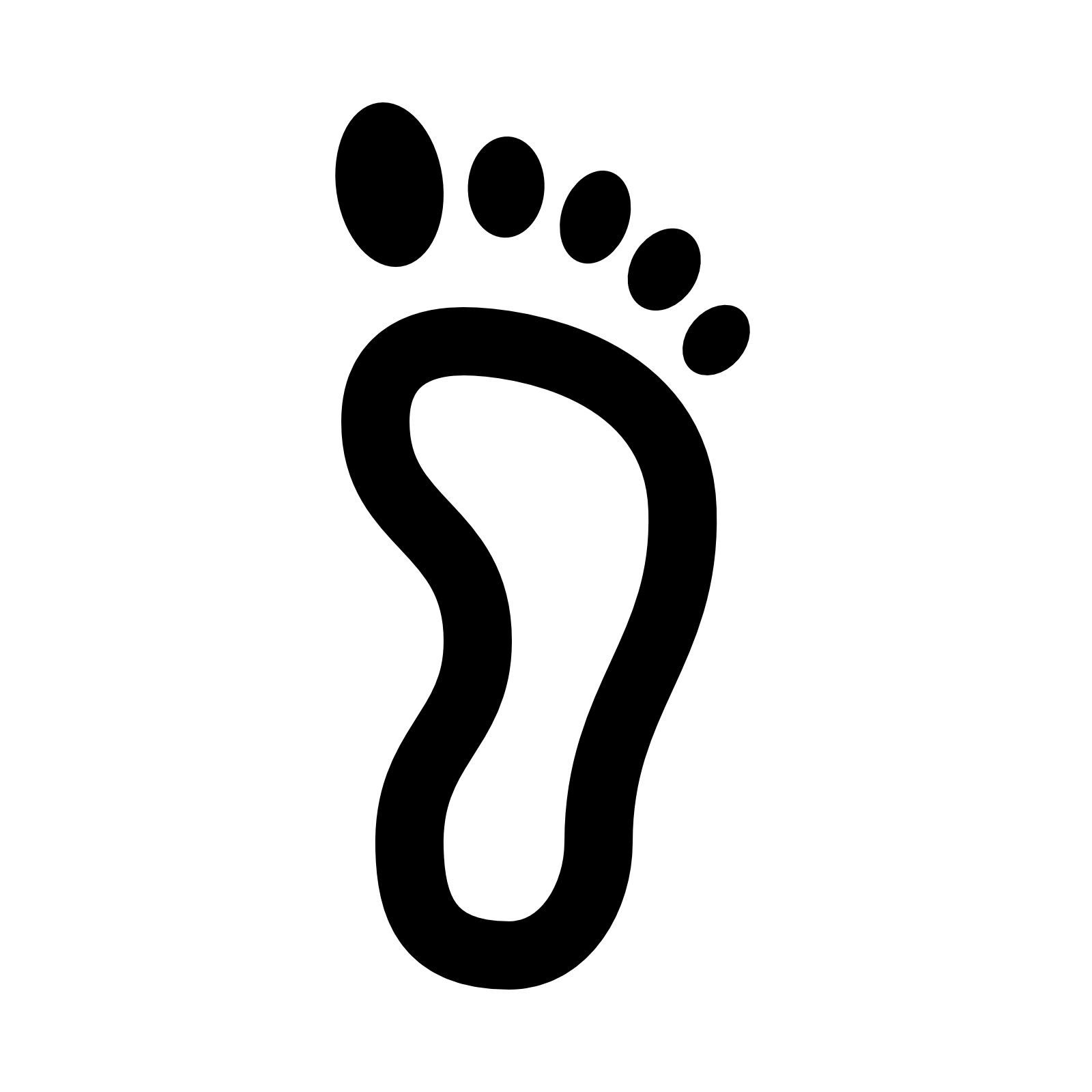 Footprint Icon At Vectorified Collection Of Footprint Icon Free