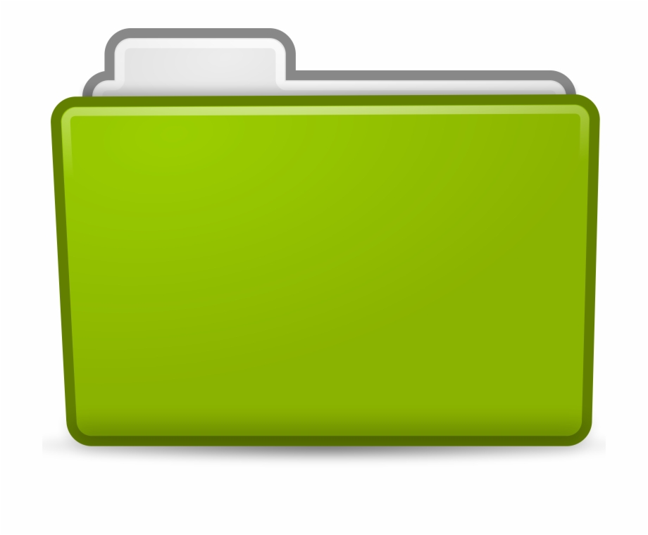 Green Folder Icon At Vectorified Collection Of Green Folder Icon