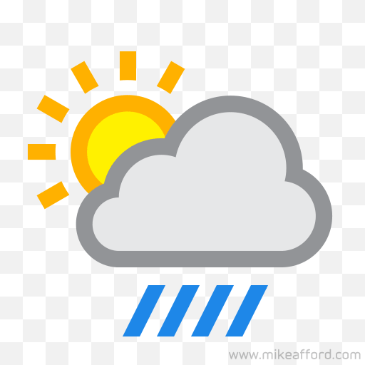 Mostly Sunny Weather Icon At Vectorified Collection Of Mostly