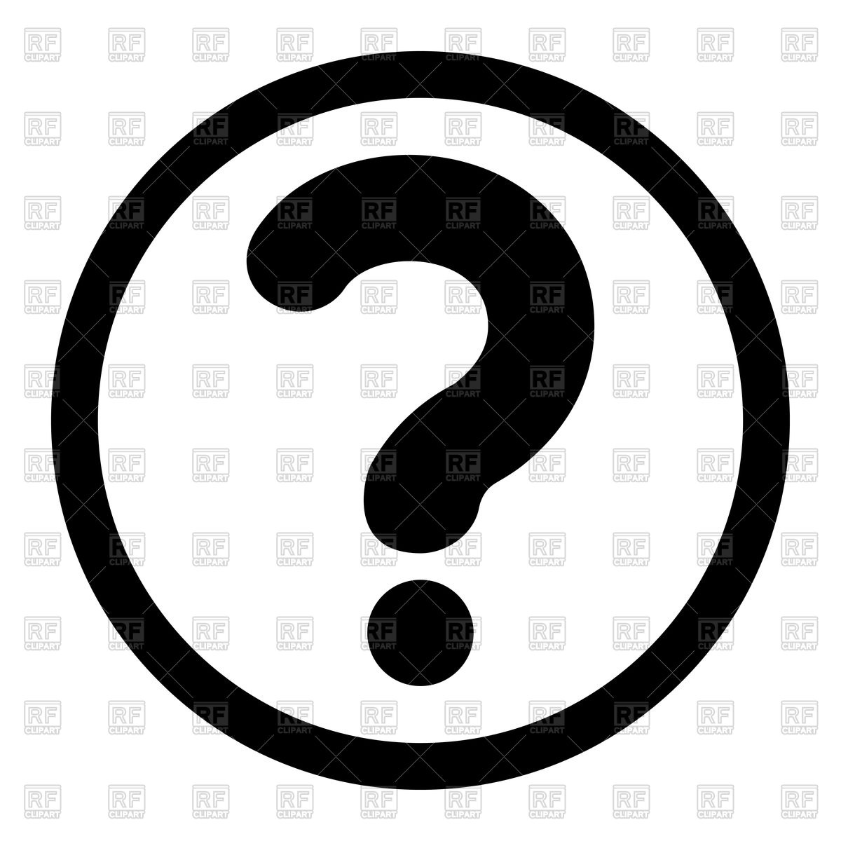 Question Mark Icon Free At Vectorified Collection Of Question