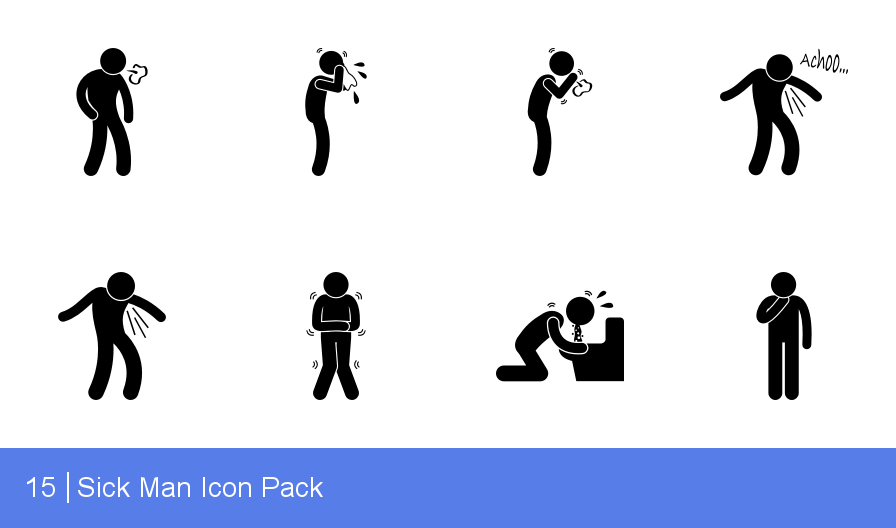 Sick Man Icon At Vectorified Collection Of Sick Man Icon Free For