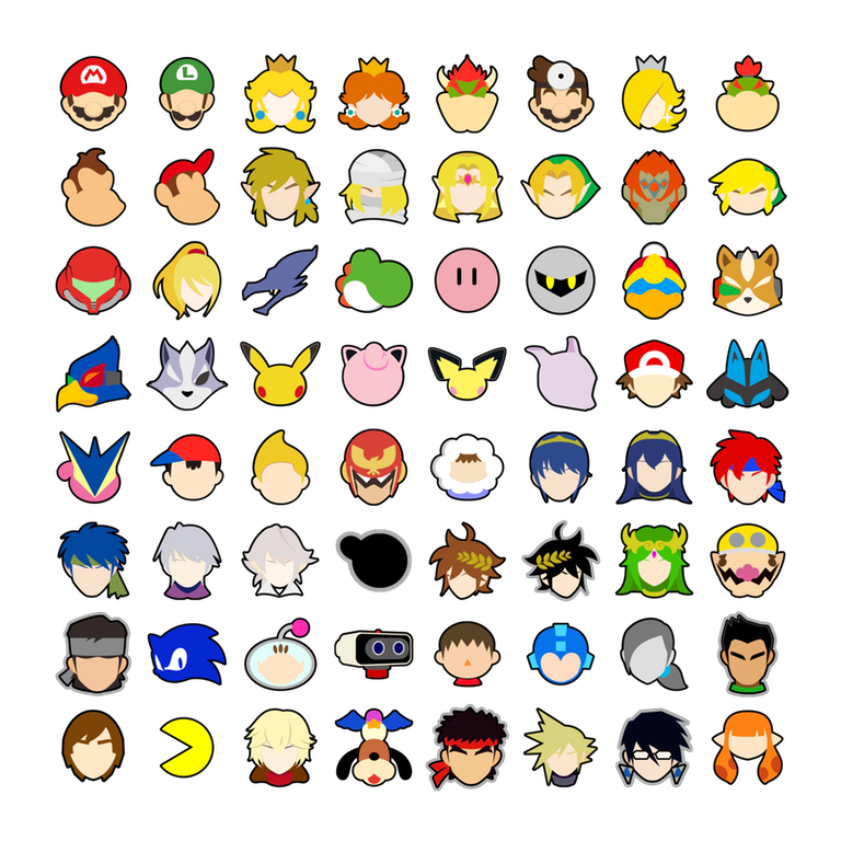 Smash Bros Ultimate Icon At Vectorified Collection Of Smash Bros