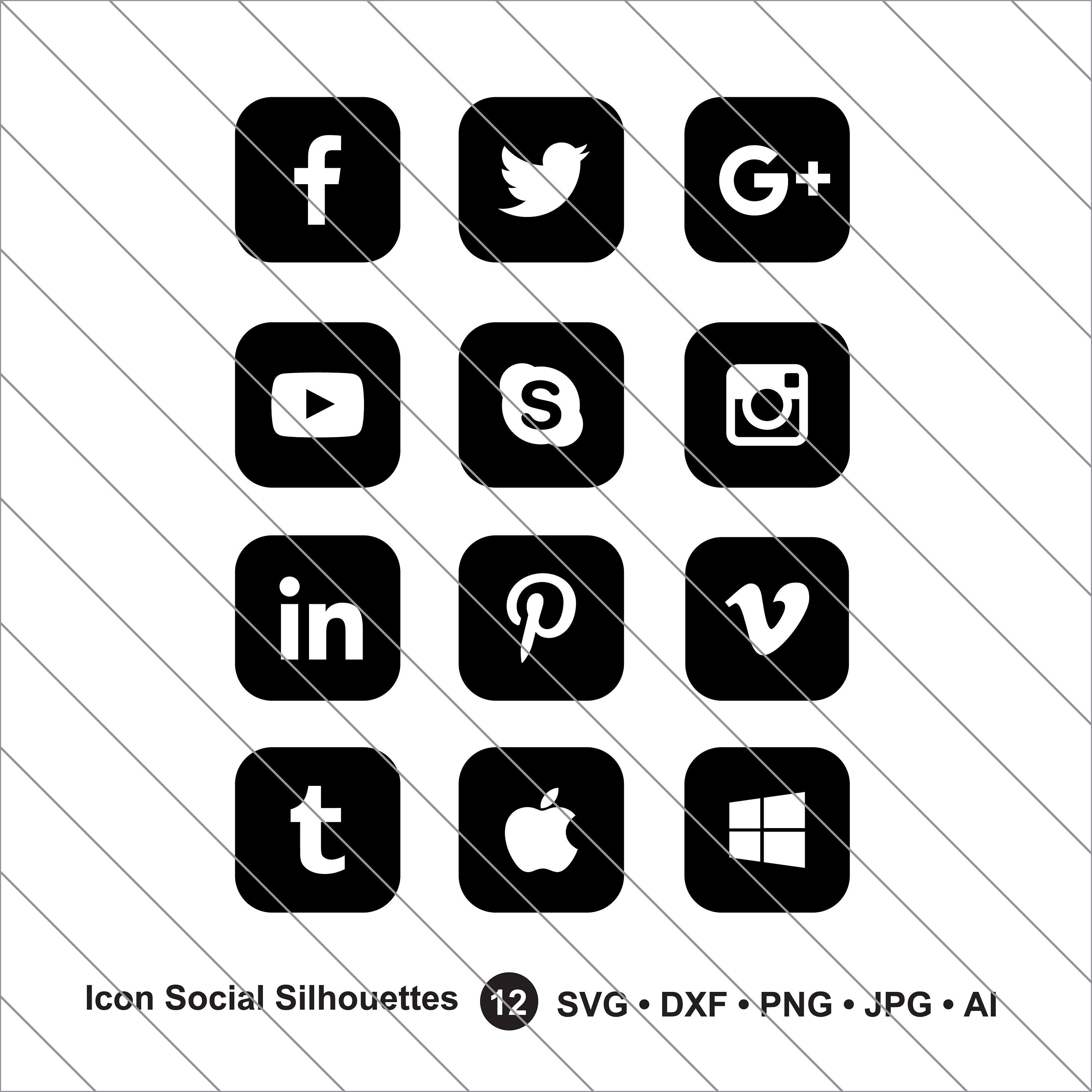 Social Media Icon Svg At Vectorified Collection Of Social Media