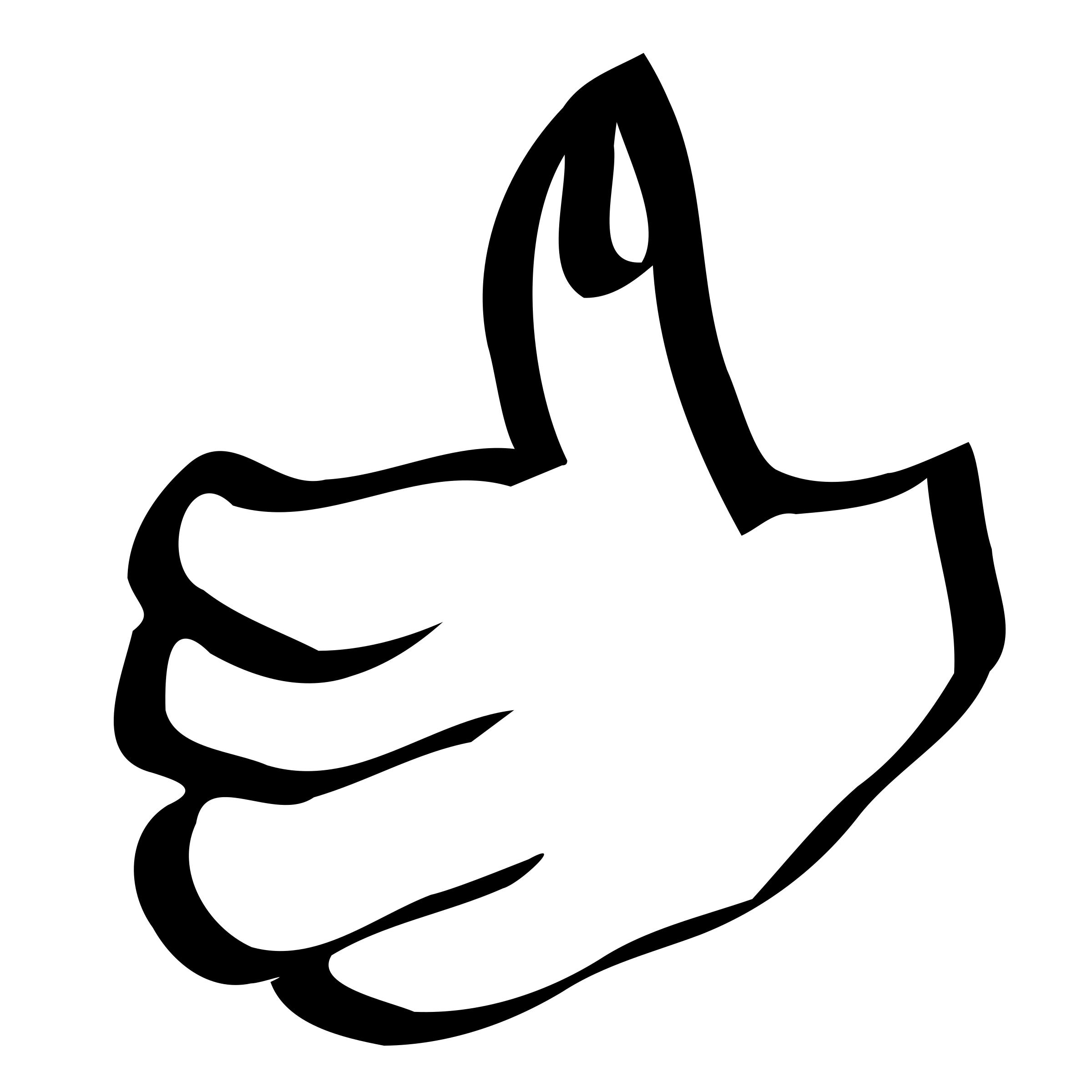 Thumbs Up Icon Png At Vectorified Collection Of Thumbs Up Icon