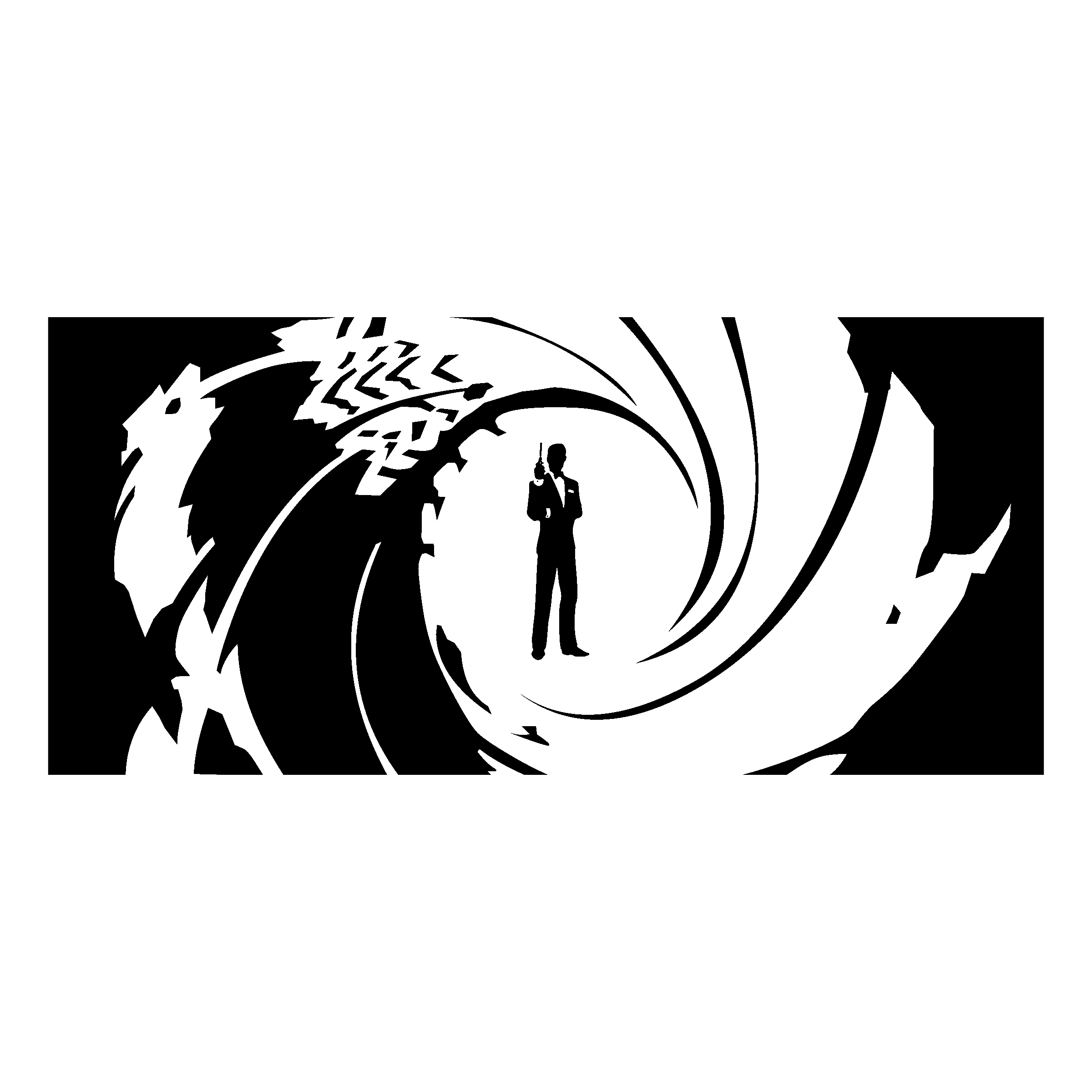 2400x2400 James Bond Logo Png Transparent Vector